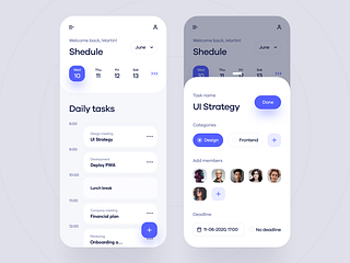 Task management by Marcin Grygierczyk on Dribbble