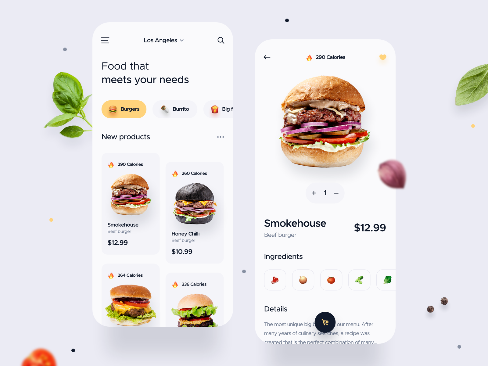 Food Delivery app by Marcin Grygierczyk on Dribbble