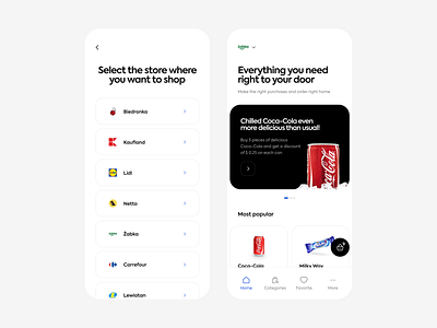Grocery app app clean design fruits grocery grocery app grocery store homepage interface ios shops simple store ui uidesign uiux ux uxdesign vegetables