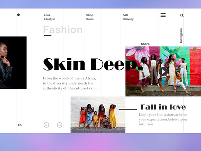 Skin deep branding design icon illustration web