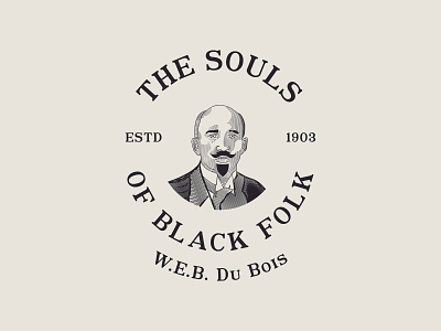 W.E.B. Du Bois branding design graphic design illustration logo vector