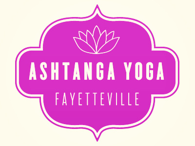 Ashtanga Yoga logo explore illustration typography yoga