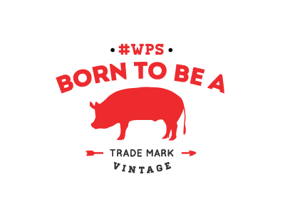 Born To Be A HOG retail tshirt twinkletees