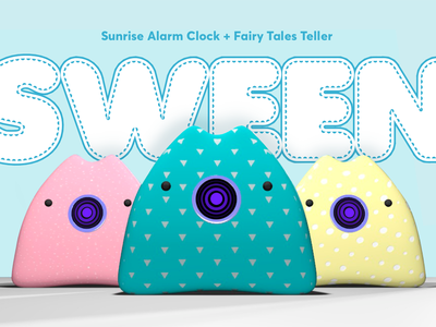 Voice user interface... in piggy 🐷 alarm clock behance fairy tales kids sunrise alarm toy ux design voice voice assistant voice interface vui vui ux