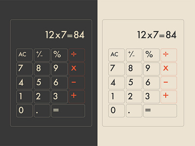 Daily UI 004 — Calculator