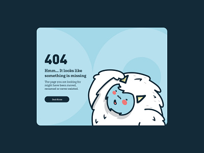 Daily UI 008 — 404 Page