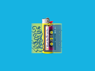 Bic Cassette pocket lighter