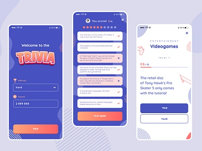 Questionnaire App app art concept design fireart fireart studio typography ui ux