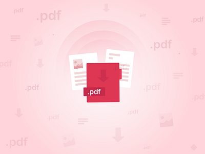 File formats Pdf app art artwork design flat icon illustration pdf ui ux