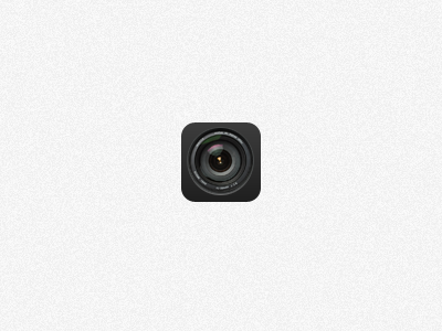 Camera Icon black bookmark camera dark gradient icon ipad iphone ipod