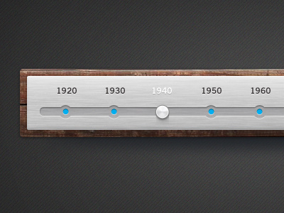 Wood and brushed metal timeline free psd