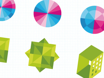 Shapes & Colours brand circle color colour design geometric illustrator logo shapes square vector