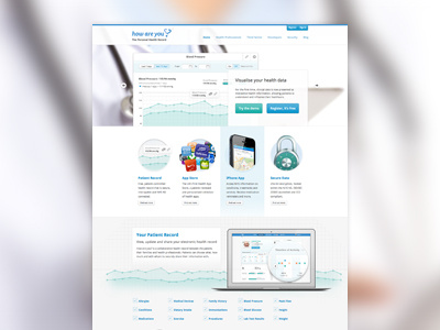 New How are you? Homepage blur button gradient homepage ui user interface