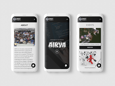 Aikya 2k18 branding logo mock up ui uidesign uitrends uiux ux web webdesign website