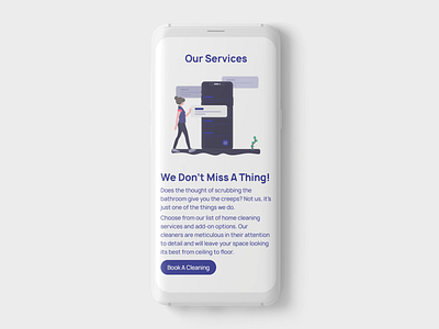 Yellow Glove | Home cleaning services branding design illustration mock up ui uidesign uiux web webdesign website