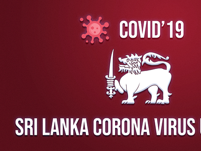 SL Covid'19 Updates Splash Screen corona coronavirus covid 19 covid19 design lka logo sri lanka