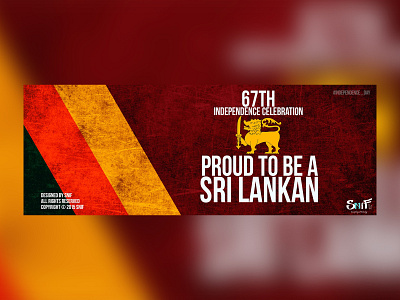 Independence Day Sri Lanka - Facebook Cover cover design independence day lk lka sinhala sri lanka
