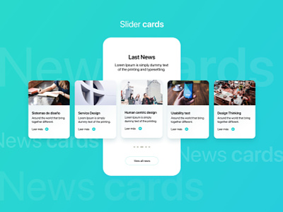 Slider Cards app design article card concept design news slider design ui ui design ux design