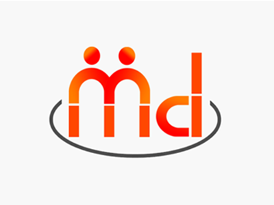 md logo design