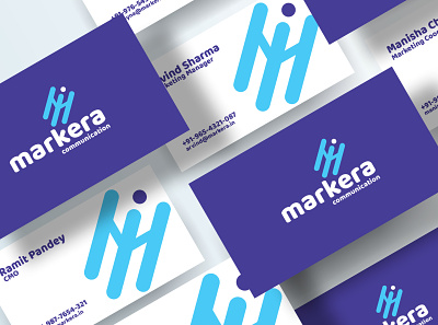 Markera Communication brand identity branding branding design design logo logo design