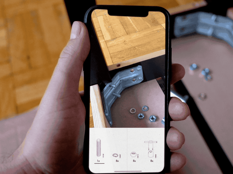 AssembleAR Step 10 ar assemblear augmented reality design ikea ui ux