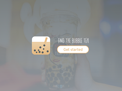 Daily UI #005 App Icon app icon bubble tea daily ui dailyui dailyui 005 icon