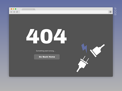 Daily UI #008 404 Page
