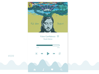 Daily UI  #009 Music Player