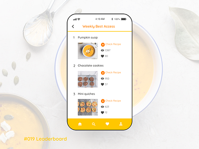 Dailyui 019 Leaderboard