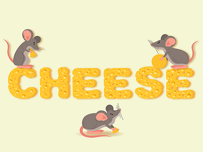 Vector cheese cheese digital illustration illustrator mouse mouses vector vector art vector cheese vector work vectorart vectorwork vectot mouse