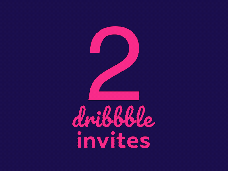 2x Dribbble Invites (Glitch) after affects animation dribbble invite dribbble invite giveaway giveaway glitch invation invite invite giveaway motion motion design