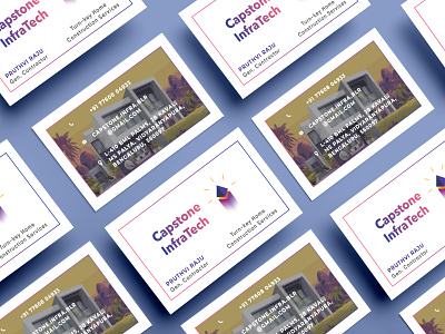 Final Business Card for Capstone Infra