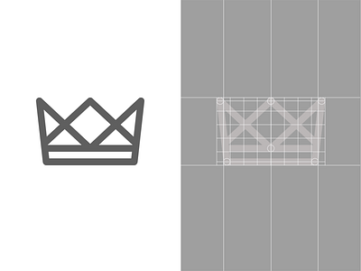 JQ Logo Design with grid