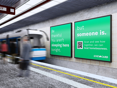 Give Card Subway Ad