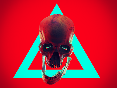 Vanity 3d arnold c4d character design photoshop skull zbrush