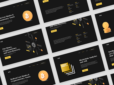 Crypto Website Design design ui ux