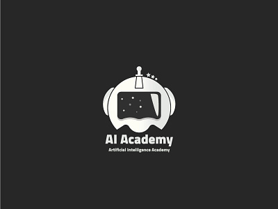 Logo AI Academy design drawing freehand logo sketch typography تايبوجرافي تايبوجرافي عربي خط حر شعار لوجو