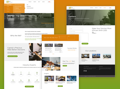 Website Redesign design freelance ui webpage website