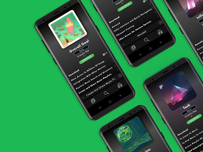 Spotify - Empathy Map empathy map music music app spotify ui ux uxdesign visual design xd
