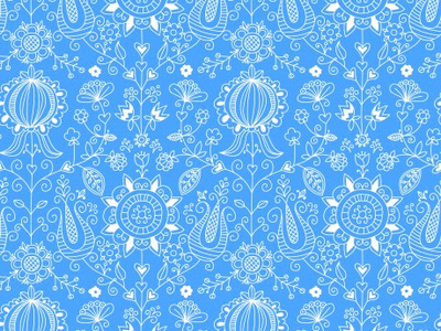 Scandinavian Folk Pattern