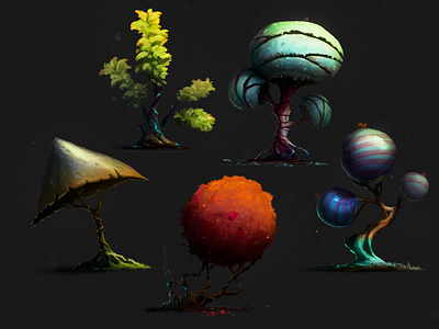 Trees concept art