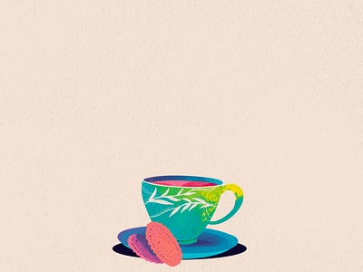 Cuppa adobeaftereffects animate animation illustration procreateapp tea teacup teaday