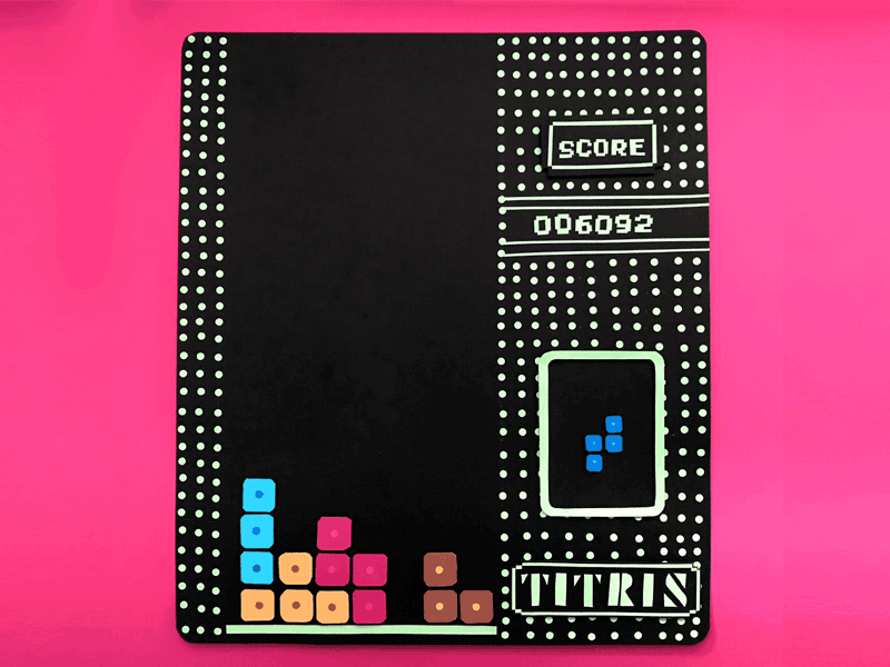 TIT-RIS animate arcade games gif tetris