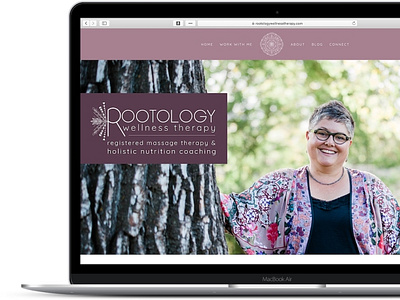 Rootology Wellness Therapy // Branding + Website Design