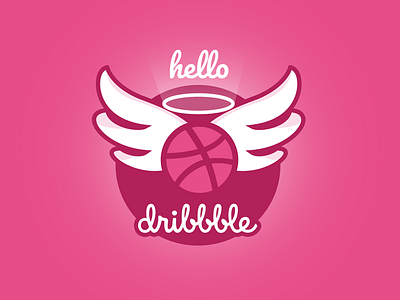 Hello Dribbble debut dribbble hello
