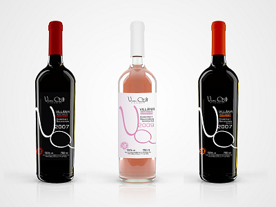Vin-Art Wine Family packaging design
