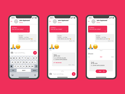 Direct Messaging dailyui design message messaging ui