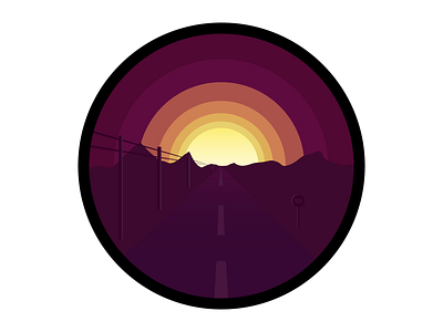 Sunset road