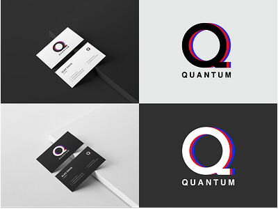 Business card with logo design