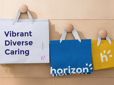Horizon Schools Brand branding logo school sun